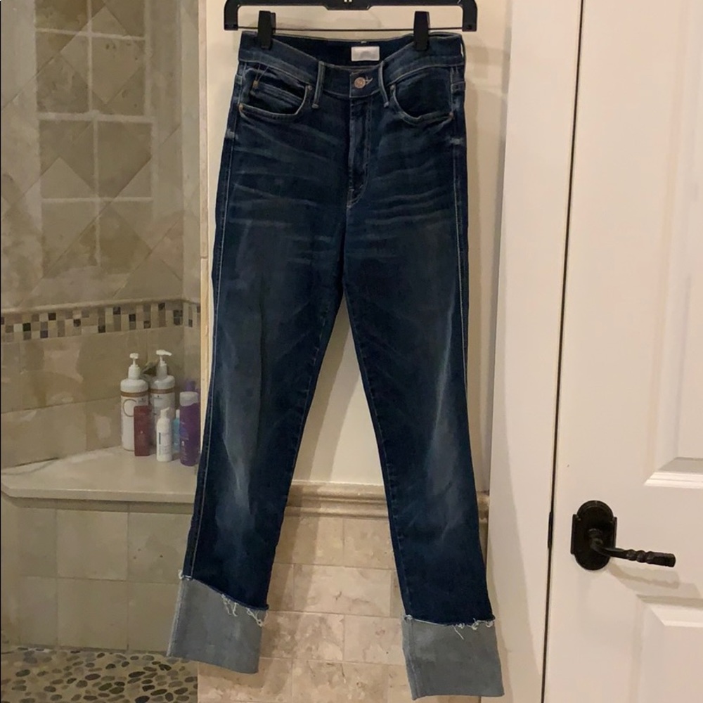 Mother Denim Pony Boy Ankle Fray 26